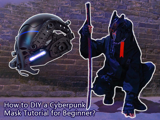 How to DIY a Cyberpunk Mask Tutorial for Beginner? | Futurfam