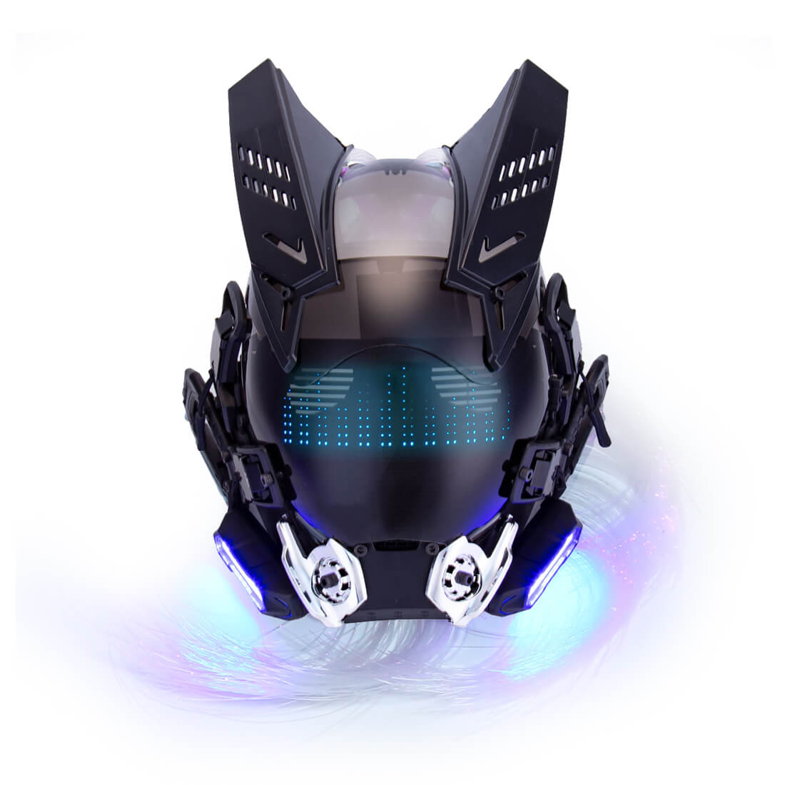 FuturFam-blue-cyberpunk-mech-glowing-mask-for-halloween-costumes-masquerade-cosplay-party