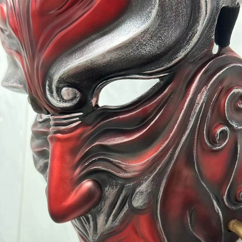 FuturFam-chinese-anime-red-mask-hand-painted-for-halloween-cosplay-props-pendant-gifts