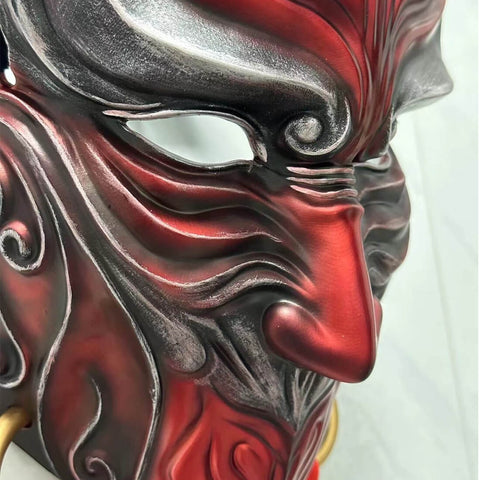 FuturFam-chinese-anime-red-mask-hand-painted-for-halloween-cosplay-props-pendant-gifts