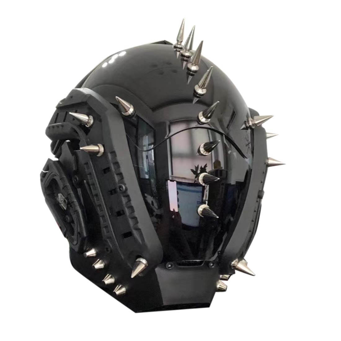 FuturFam-cyberpunk-gothic-techwear-rivet-masquerade-mask-for-halloween-parties