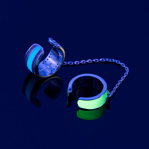 FuturFam-cyberpunk-hiphop-glowing-diamond-silver-ear-clip-cosplay-gifts-for-mens-1pcs