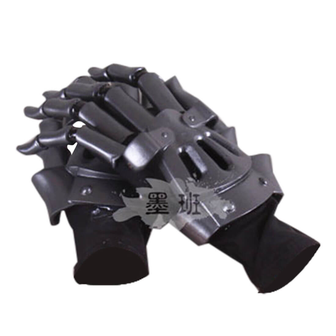 FuturFam-cyberpunk-japanese-anime-silver-gauntlet-cosplay-prop-for-halloween-parties