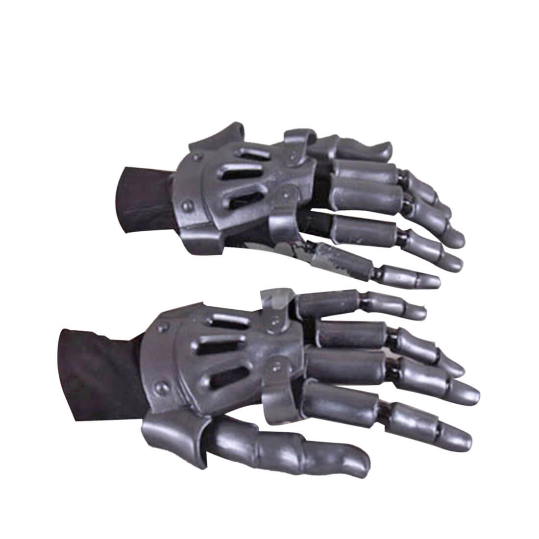 FuturFam-cyberpunk-japanese-anime-silver-gauntlet-cosplay-prop-for-halloween-parties