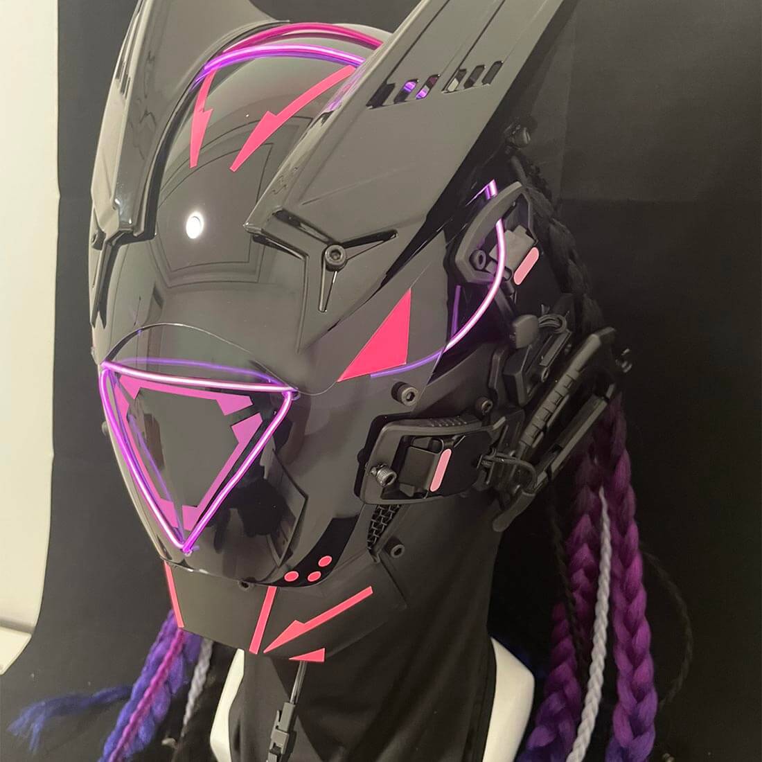 FuturFam-cyberpunk-mask-with-colorful-revenge-warrior-dreadlocks-carnival-gifts-for-men