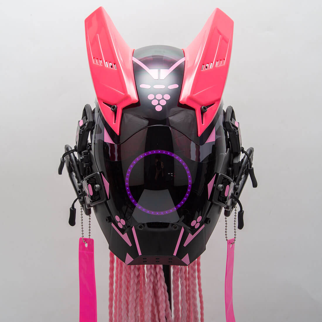 FuturFam-cyberpunk-mask-with-pink-dreadlocks-halloween-masquerade-gifts-for-men