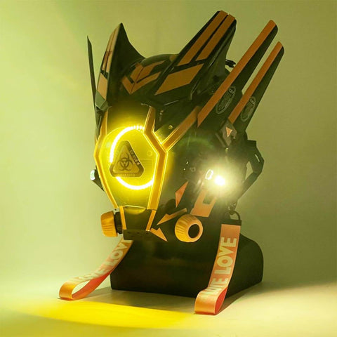 FuturFam-cyberpunk-mask-yellow-round-light-streamers-tech-cosplay-prop-halloween-party