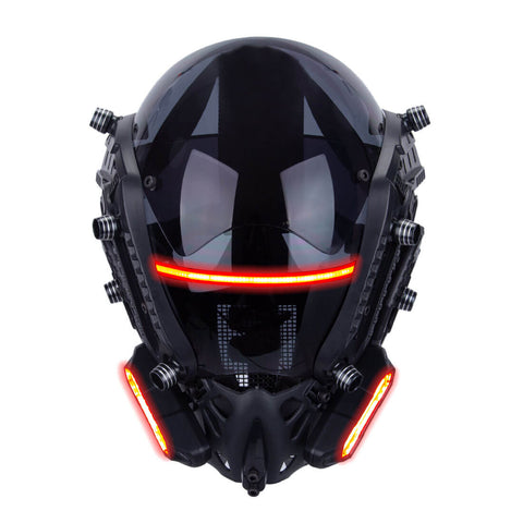 FuturFam-cyberpunk-mech-tactical-mask-with-lights-horns-carnival-props-cosplay-costume