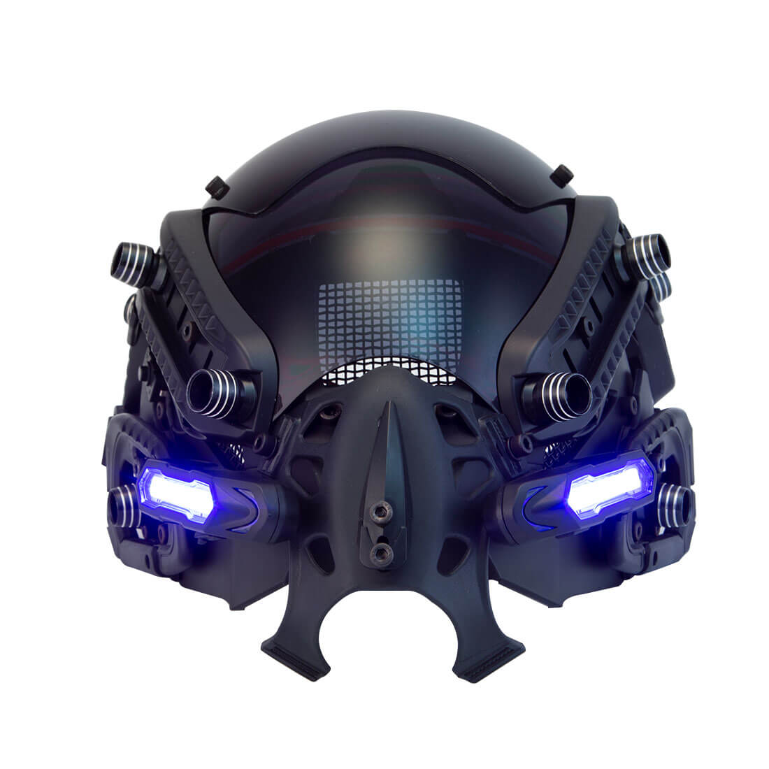 FuturFam-cyberpunk-mech-tactical-mask-with-lights-horns-carnival-props-cosplay-costume