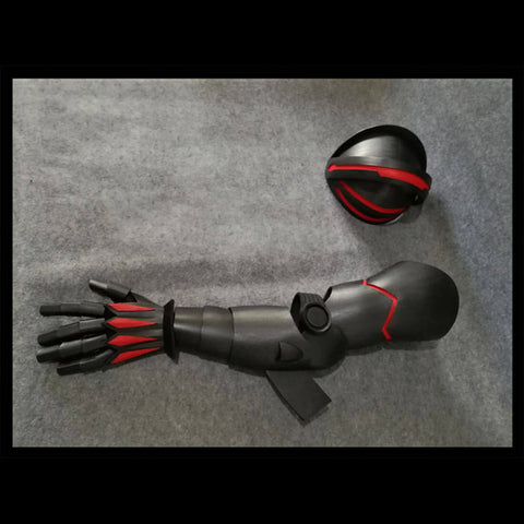 FuturFam-cyberpunk-red-hand-wrist-armor-cosplay-prop-for-masquerade-parties