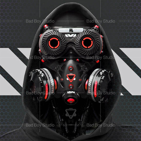 FuturFam-cyberpunk-sci-fi-mech-tactical-mask-cosplay-prop-for-masquerade