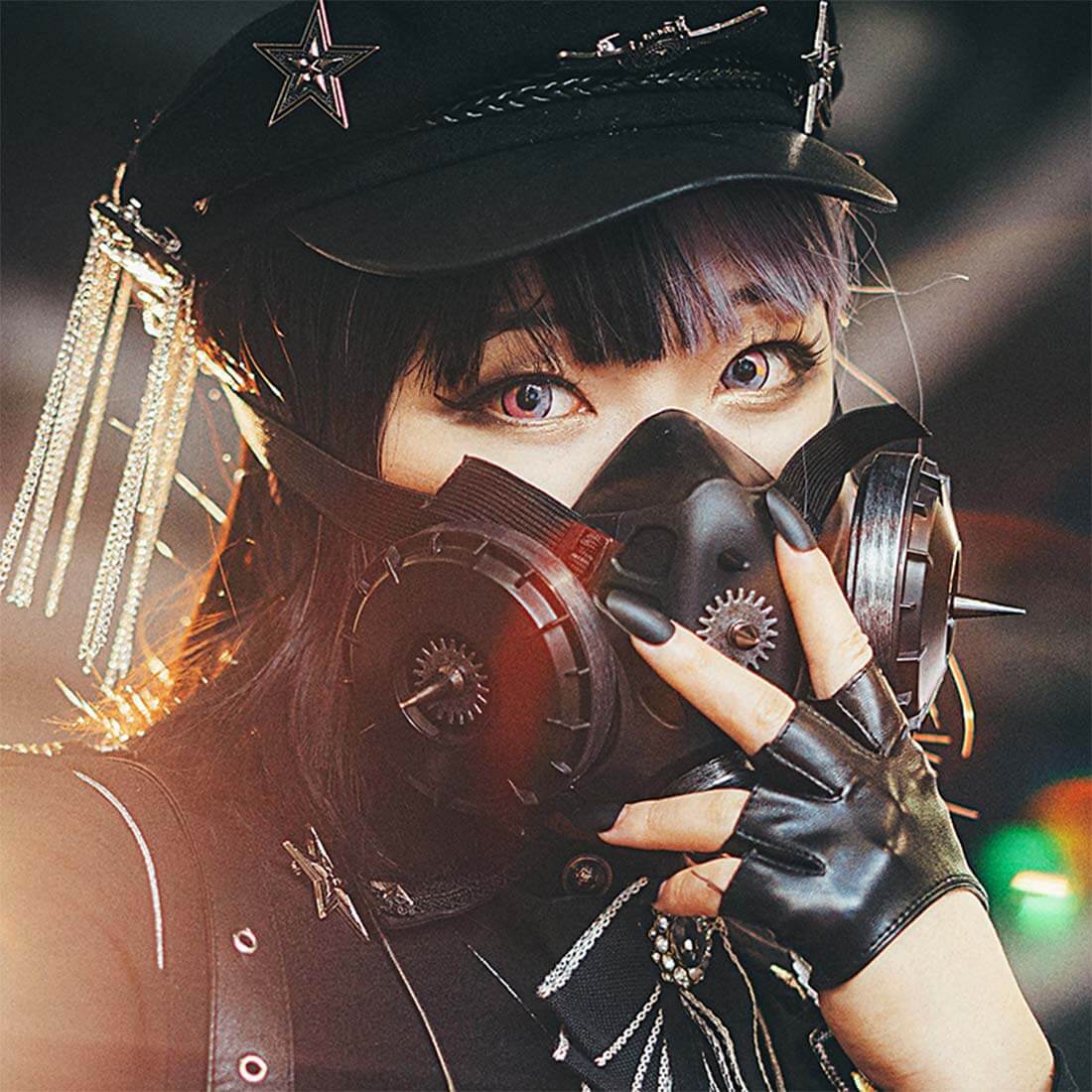 FuturFam-cyberpunk-tech-sci-mechanical-tachwear-gas-mask-males-cosplay-prop-for-halloween-parties