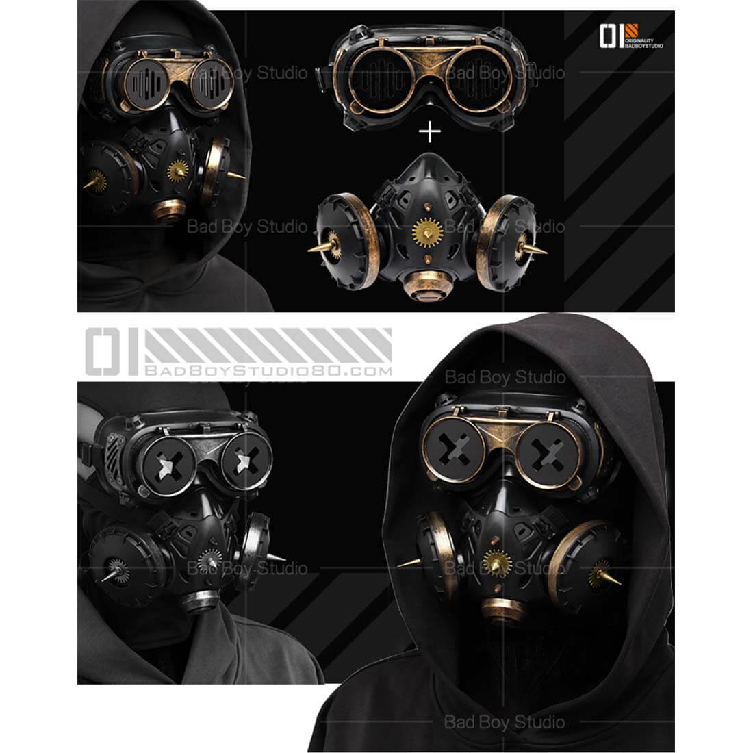 FuturFam-cyberpunk-tech-sci-mechanical-tachwear-gas-mask-males-cosplay-prop-for-halloween-parties