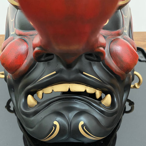 FuturFam-large-tengu-japanese-oni-mask-hand-painted-cosplay-prop-carnival-coustume