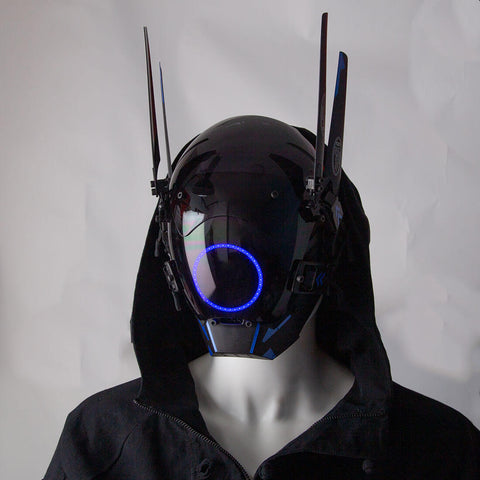 FuturFam-mechanical-cyberpunk-future-tech-mask-with-round-light-two-pairs-of-movable-wings-cosplay-costume-props