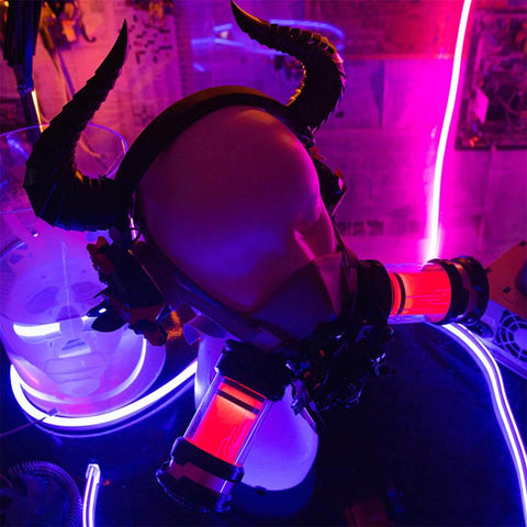 FuturFam-sci-fi-cyberpunk-mask-with-ears-headset-horns-cosplay-props-for-men-women