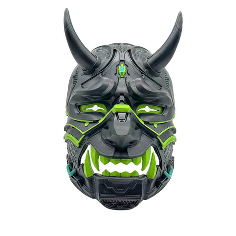 cyberpunk-warrior-tech-hannya-black-painted-oni-mask-halloween-cosplay-party-prop