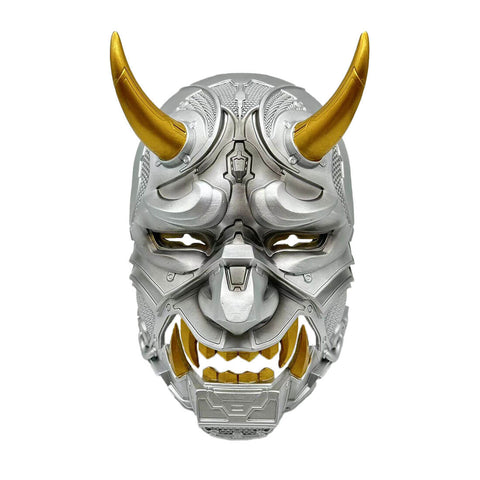 cyberpunk-warrior-tech-hannya-oni-silver-painted-mask-halloween-props-cosplay-party