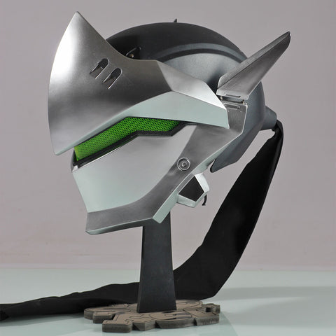 Damage Hero Cyberpunk Future Helmet Anime Halloween Masquerade Costume for Men