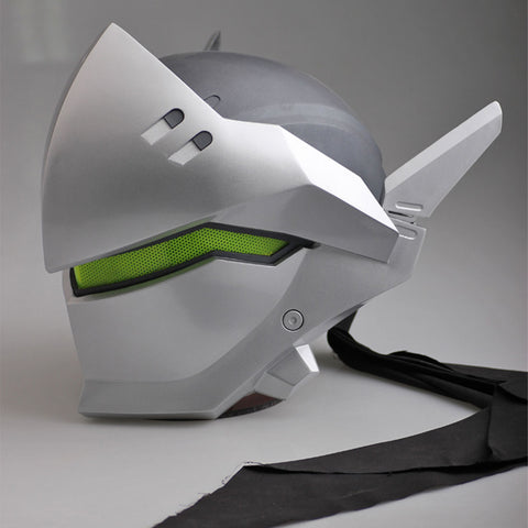 Damage Hero Cyberpunk Future Helmet Anime Halloween Masquerade Costume for Men